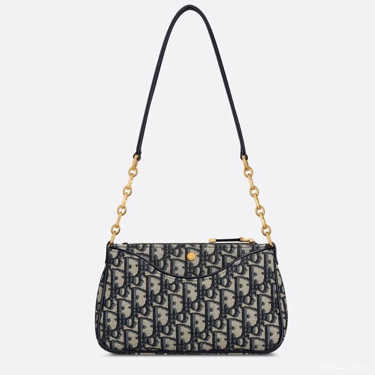 Cheap Bag Oblique 30 Montaigne Mini Motif Blue Hobo Avenue Dior Canvas 0804 Luxury